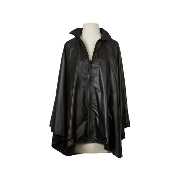 NEW RAINRAPS sportyraps poncho in black - Picture 2 of 4